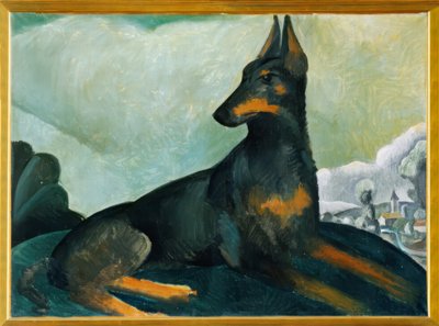 El perro del artista de Andre Derain