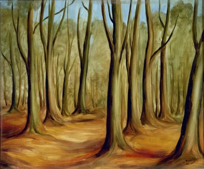 El bosque de Fonteinbleau de Andre Derain