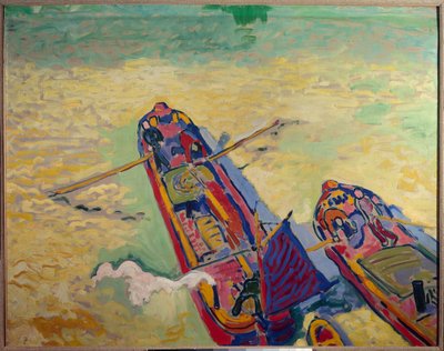 Las dos gabarras de Andre Derain