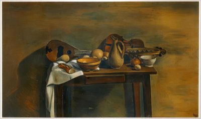 La mesa decorada de Andre Derain