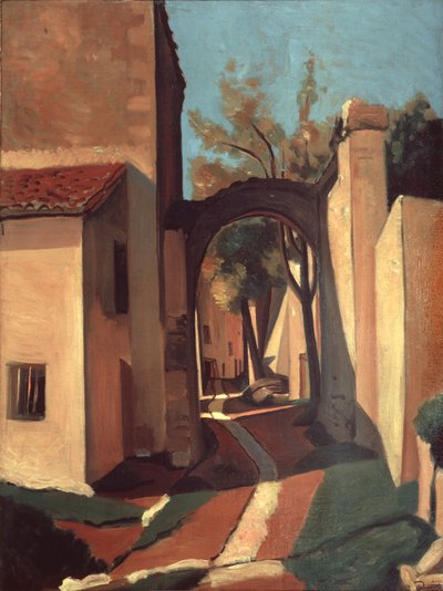 Aldea en Provenza (óleo sobre lienzo) de Andre Derain