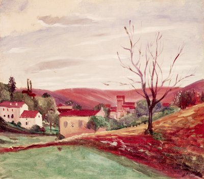 Paisaje invernal de Andre Derain