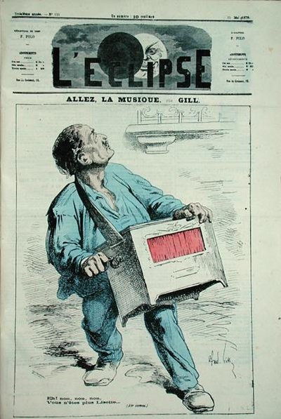 Un organillero, de la portada de 