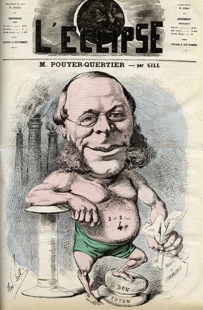 Auguste Pouyer-Quertier (1820 - 1891). Portada de "L