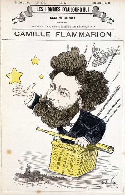 Camille Flammarion - en “The Men of Today” de Andre Gill