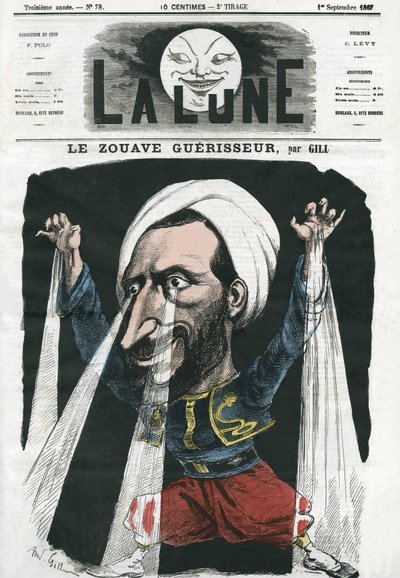 Caricatura de Gill de Andre Gill
