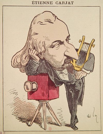 Etienne Carjat, c. 1890 de Andre Gill