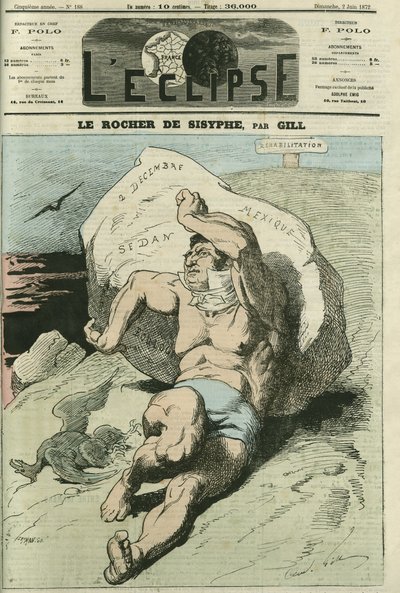 Eugene Rouher (1814-1884), político francés. Portada en “L