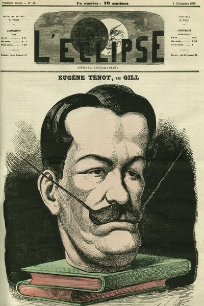 Eugene Tenot, político y escritor francés. Portada en "L
