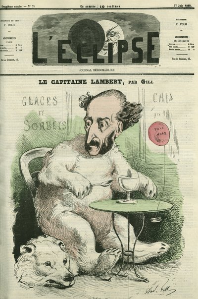Gustave Lambert, explorador y científico francés. Portada en 