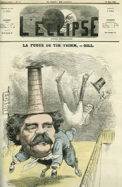 Leo Lespes dit Timothy Trim (1815-1875), periodista francés. Portada en 