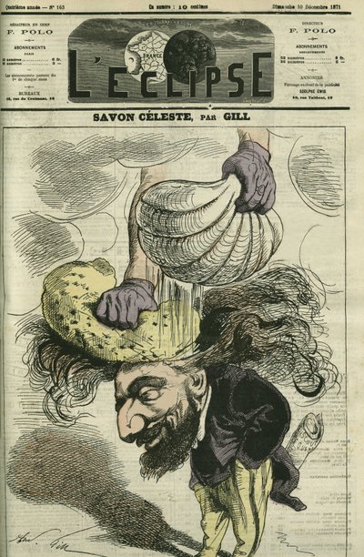 Leon Gambetta (1838-1882), político francés. Portada en “L