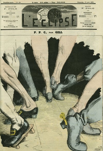 Les vieux parties. Portada en 