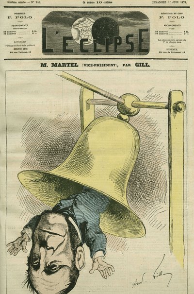 Louis-Joseph Martel (1813-1892), político francés. Portada en “L