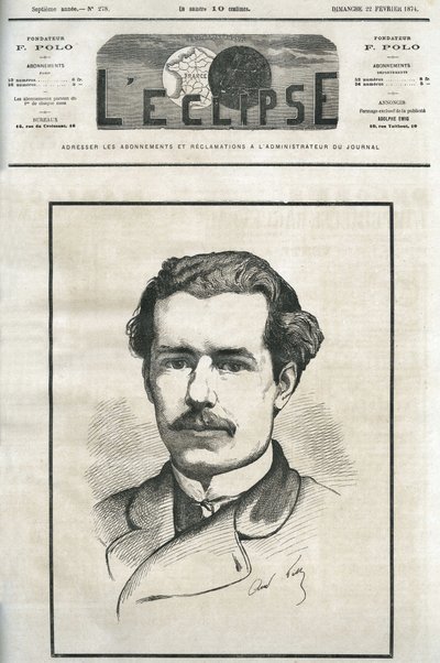 Retrato de Francois Polo, fundador de “L