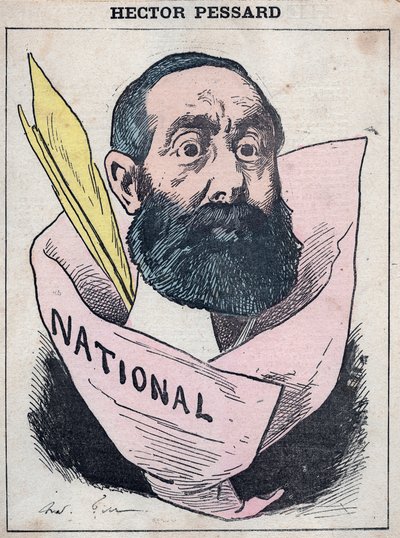 Retrato de Hector Pessard, periodista francés y propietario del periódico 