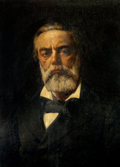 Retrato de Jules Vallès (1832-1885) escritor y periodista de Andre Gill
