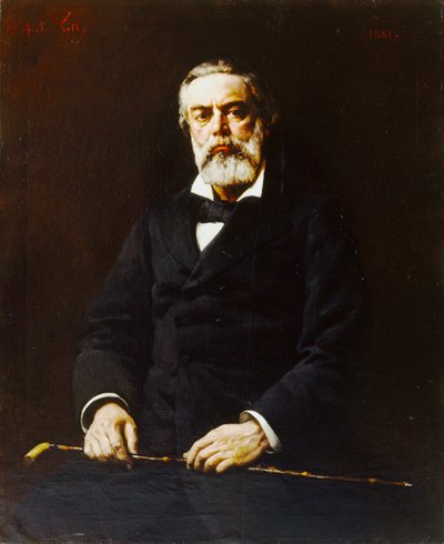 Retrato de Jules Vallès 1832-1885, 1881 de Andre Gill