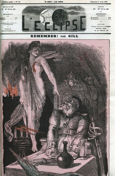 Recuerda, "Recuerda", la República hablando a Prusia. Portada en "L