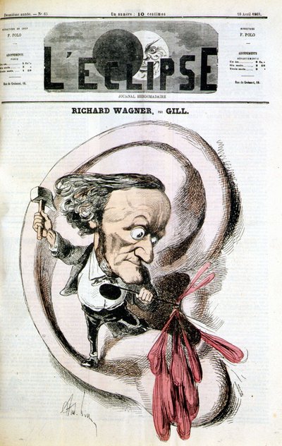 Richard Wagner - por Gill, en “L