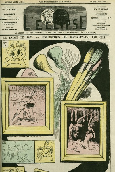 Salón de 1875. Portada en "L
