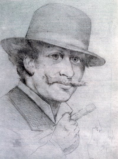 Autorretrato de André Gill, 1883, 1927 de Andre Gill