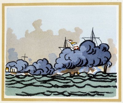 31 de mayo de 1916: Batalla naval - en "El libro de las horas históricas 1914/1918 de Andre Helle