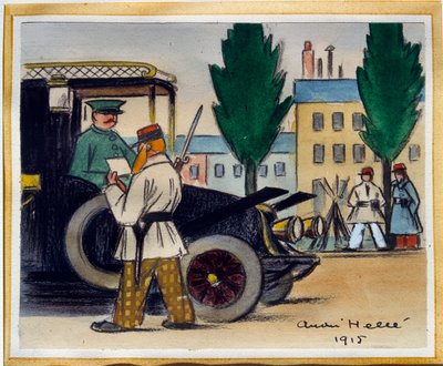 Taxis parisinos (creados el 1 de septiembre de Andre Helle
