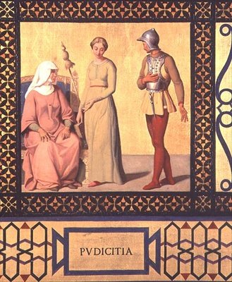 Bien y mal: Castidad de Andre Jacques Victor Orsel