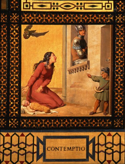 El Bien y el Mal: Desdén (detalle) de Andre Jacques Victor Orsel