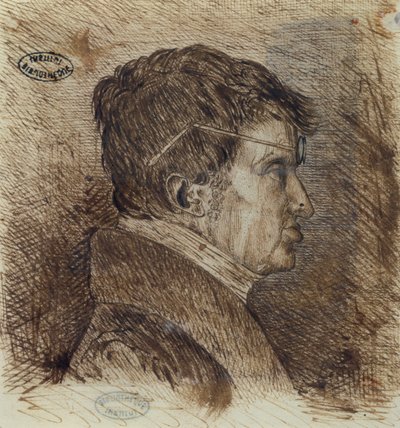Autorretrato 1775-1836, principios del siglo XIX de Andre Marie Ampere