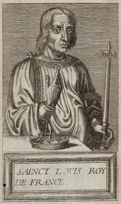 Rey Luis IX de Francia de Andre Thevet