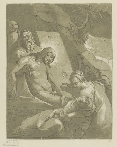 Entierro de Cristo de Andrea Andreani