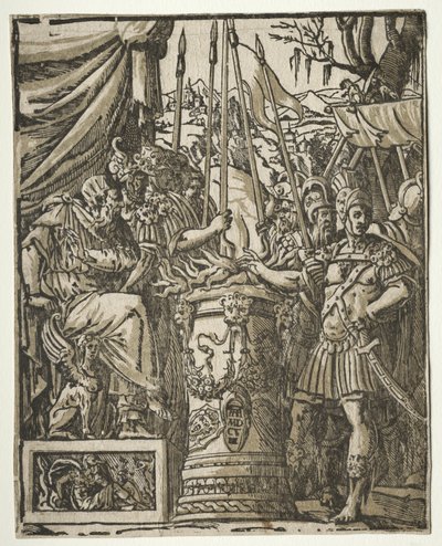Mucio Escévola de Andrea Andreani