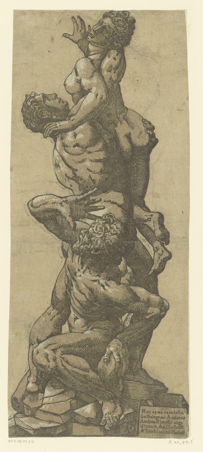 Robo de la virgen de Sabine de Andrea Andreani