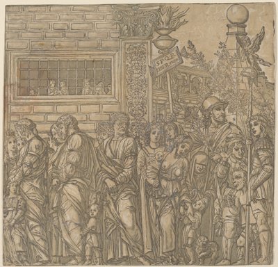 El triunfo de Julio César, 1599 de Andrea Andreani