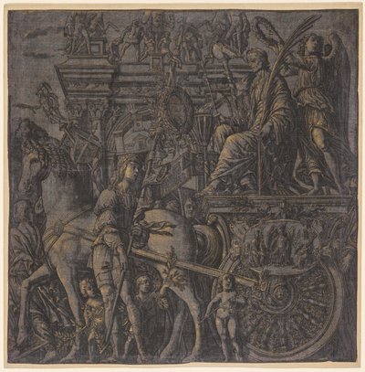The Triumph of Julius Caesar: Caesar Triumphant de Andrea Andreani
