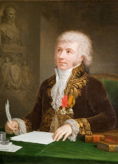 Retrato del Conde Nicholas Frochot no Etienne Pierre, Graf Mejan, 1806 de Andrea Appiani