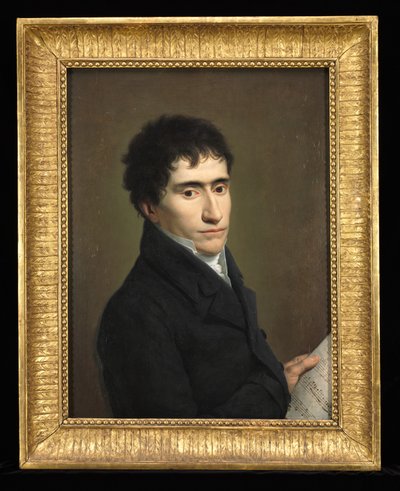 Retrato de una musica de Andrea Appiani