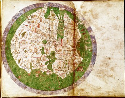 Mapa del mundo por el cartógrafo marinero Andrea Bianco (siglo XV) de Andrea Bianco