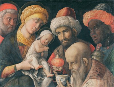 Adoración de los Magos, c.1495-1505 de Andrea Mantegna