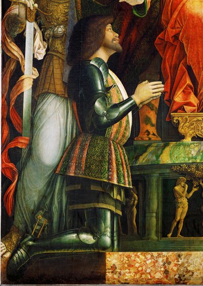 Donante Gianfrancesco Gonzaga ... de Andrea Mantegna