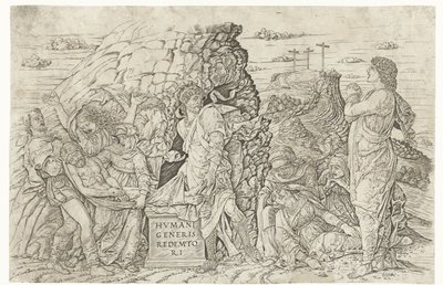 Entierro de Cristo de Andrea Mantegna