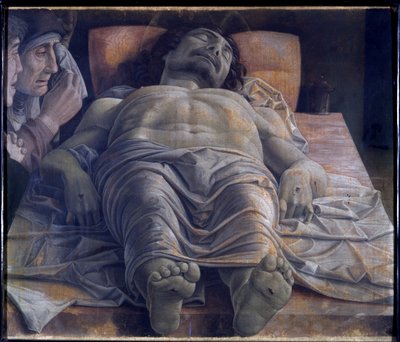 Lamentación sobre el Cristo muerto, c.1483 de Andrea Mantegna