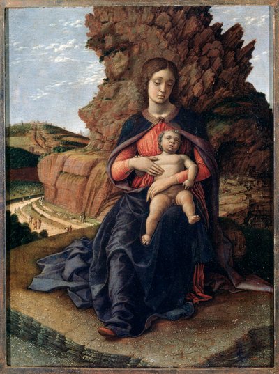 Madonna de las Cuevas de Andrea Mantegna