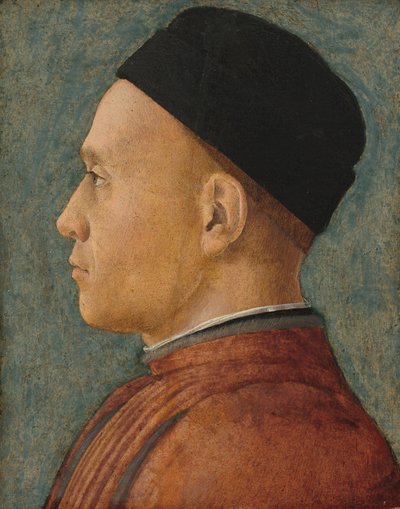 Retrato de un hombre de Andrea Mantegna