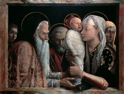 Presentación en el Templo de Andrea Mantegna