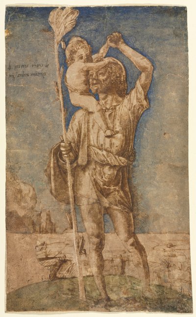 San Cristóbal de Andrea Mantegna