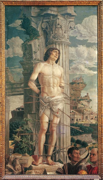 San Sebastián, c.1480 de Andrea Mantegna