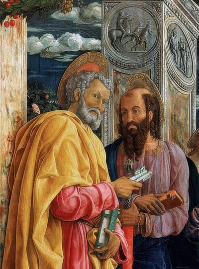 Altar de San Zeno (detalle) de Andrea Mantegna
